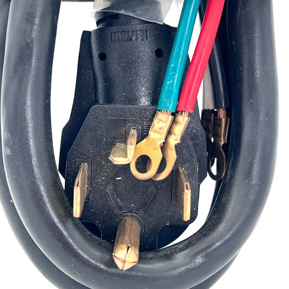 Utilitech 4-Wire Prong Plug Dryer Power Cord 6 Ft 10/4 SRDT Gauge 30 AMP New - Picture 2 of 9